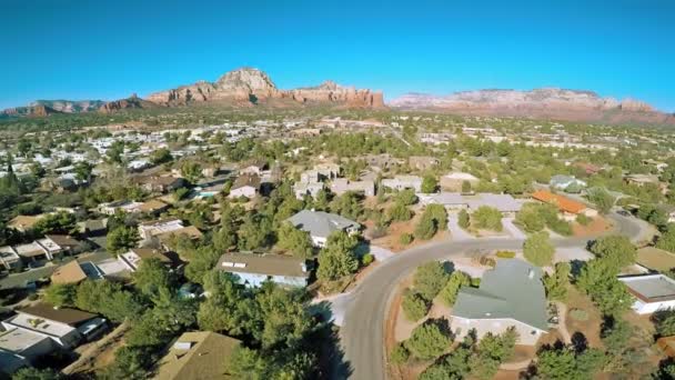 Formação Sedona e Red Rocks — Vídeo de Stock