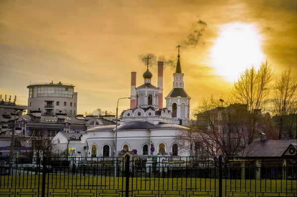 Ruská církev Ortodox v Moskvě — Stock fotografie