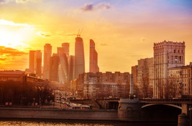 Moscow City modern karmaşık
