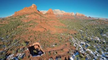 sedona kırmızı kayalar
