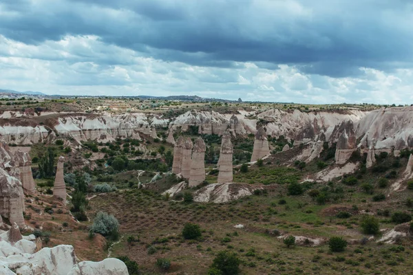 Kapadokya Daki Aşk Vadisi Seyahat Konsepti — Stok fotoğraf