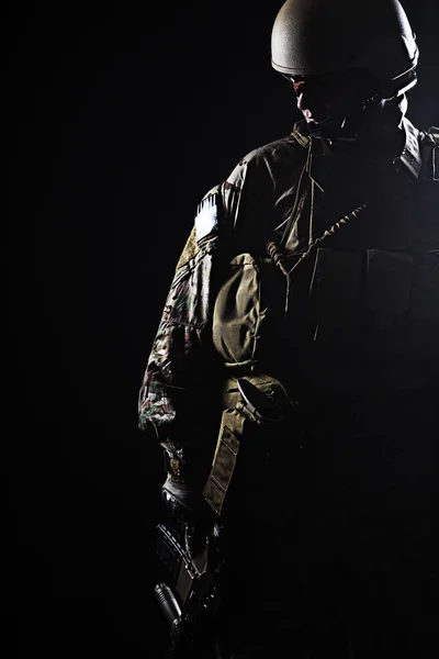 Nas Army Green Beret — Zdjęcie stockowe