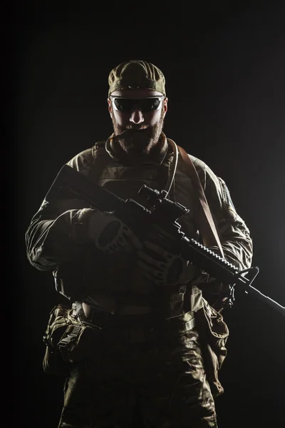 Bize ordu yasaktır asker — Stok fotoğraf