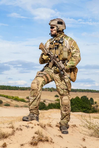 US Army Special Forces Group soldier — Stock Photo, Image