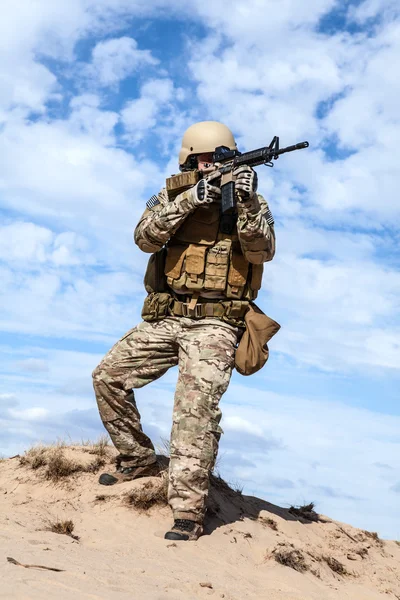 Uns Armee Spezialeinheiten Gruppe Soldat — Stockfoto