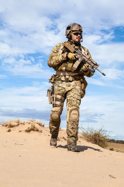 Soldat fra US Army. – stockfoto