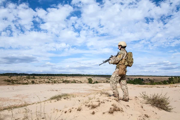 Uns Armee Spezialeinheiten Gruppe Soldat — Stockfoto