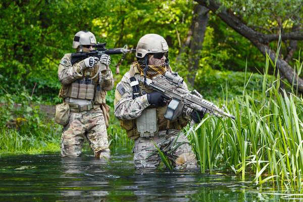 Зелёные береты в действии
