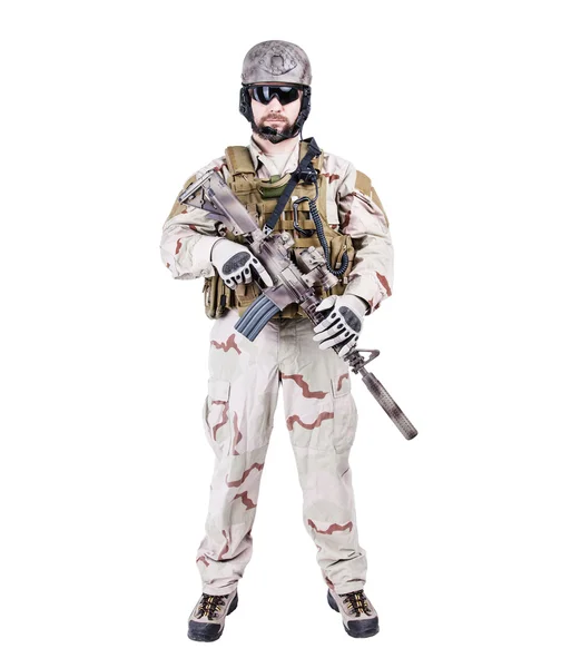 Skäggiga special warfare operatör — Stockfoto