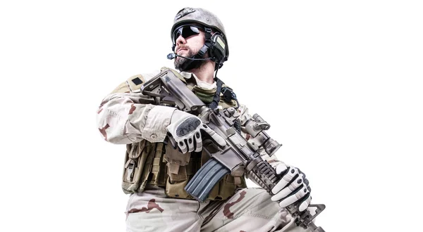 Skäggiga special warfare operatör — Stockfoto