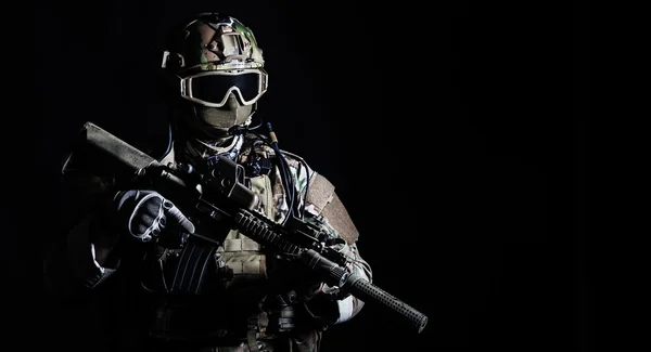 Spesialstyrker, soldat – stockfoto