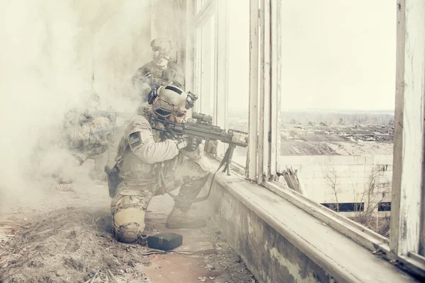 Les rangers de l'armée américaine en action — Photo