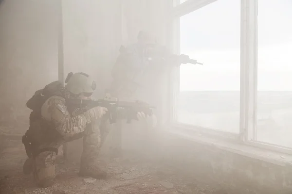 Tentara Amerika Serikat Rangers dalam tindakan — Stok Foto