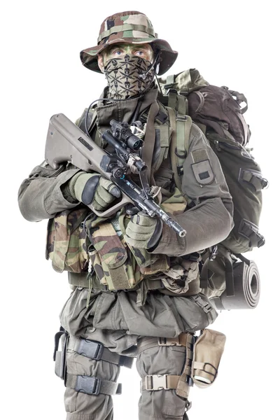 Jagdkommando soldat österrikiska specialstyrkor — Stockfoto