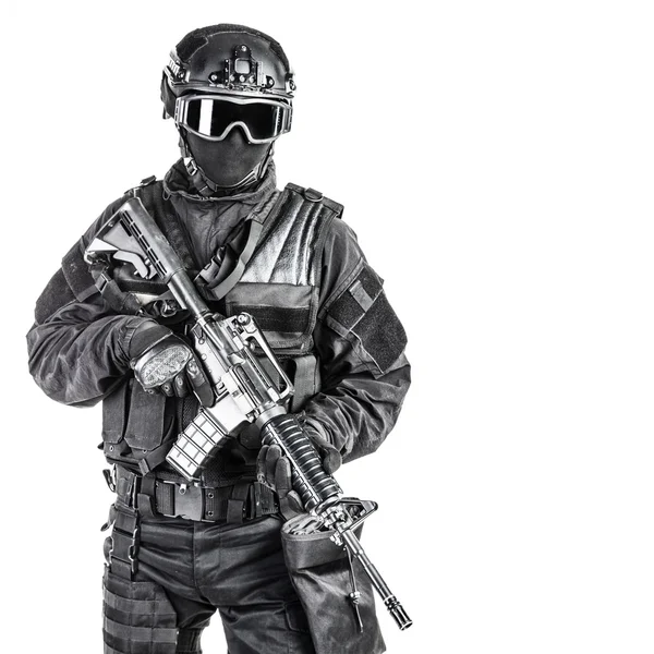 Spec ops police officer SWAT — Stock Photo, Image