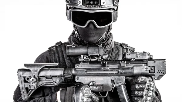 Spec ops police officer SWAT — Stock Photo, Image