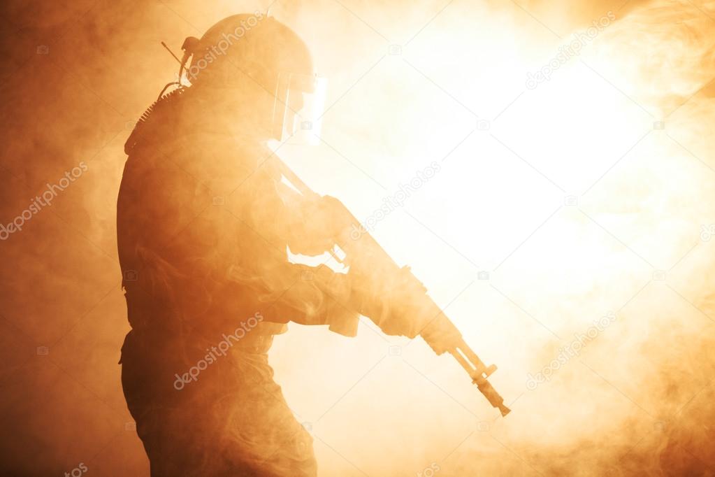 Russian special forces operator