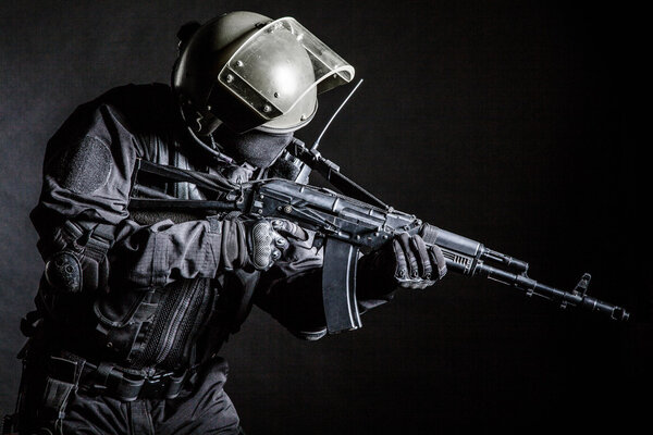 Russian special forces operator 