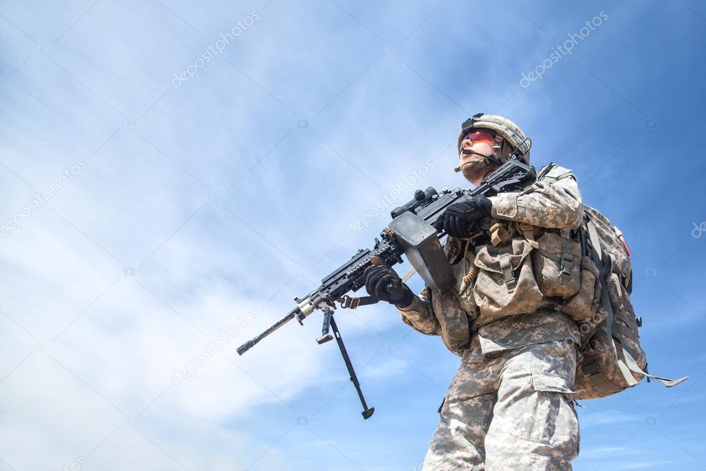 United States paratrooper 