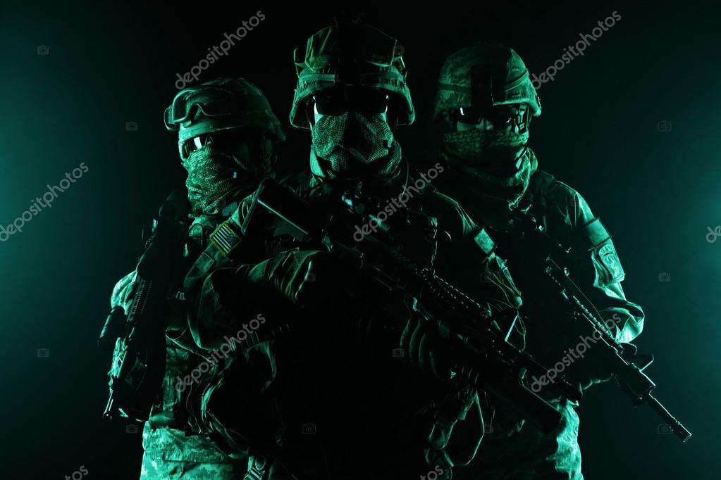 Paratroopers airborne infantry — Stock Photo © zabelin 79424790