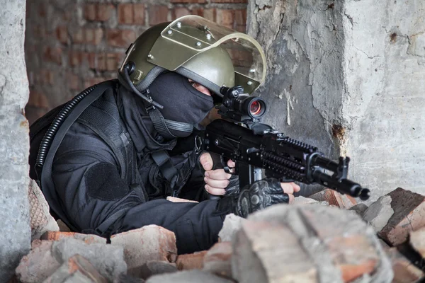 Operador de fuerzas especiales — Foto de Stock