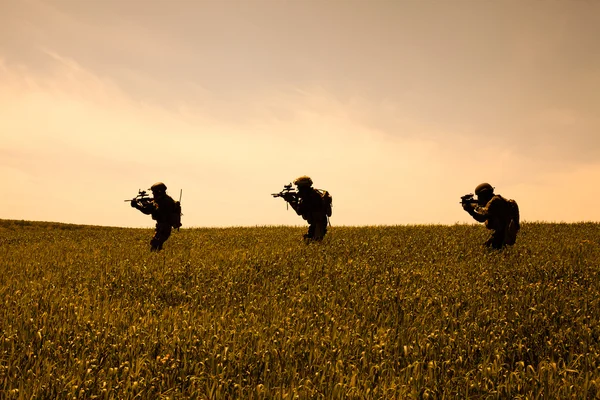 Jagdkommando soldados fuerzas especiales — Foto de Stock