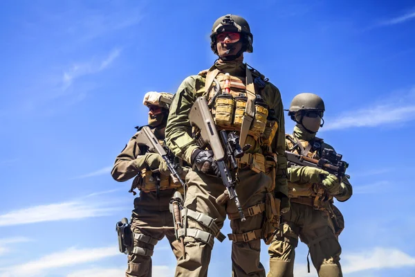 Jagdkommando Soldaten Spezialeinheiten — Stockfoto