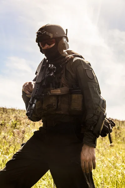 Jagdkommando Austrian special forces — Stock Photo, Image