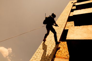 silah ile rappeling