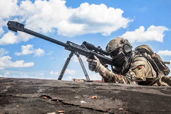 Ranger do exército atirador — Fotografia de Stock