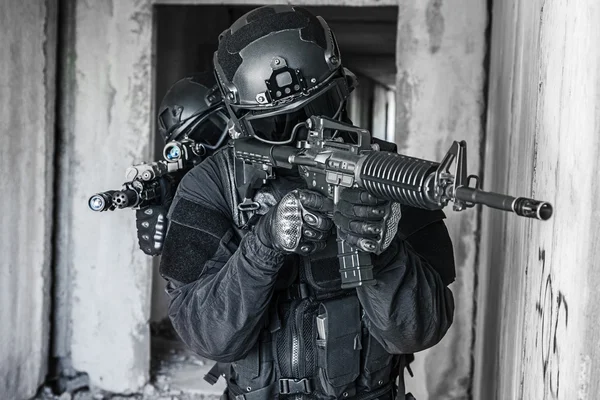 Spec ops policistů Swat — Stock fotografie