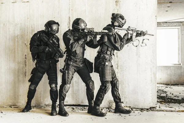 Spec ops policistů Swat — Stock fotografie