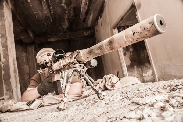 Navy Seal Sniper — Stockfoto