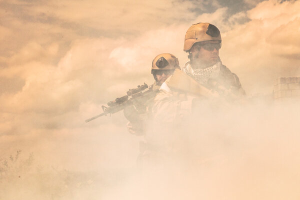 Морские котики в действии
