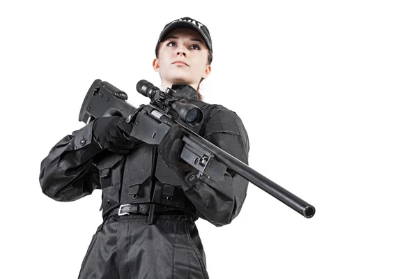 Oficial de policía mujer — Foto de Stock