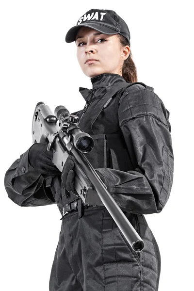 Female police officer — Stock Photo, Image