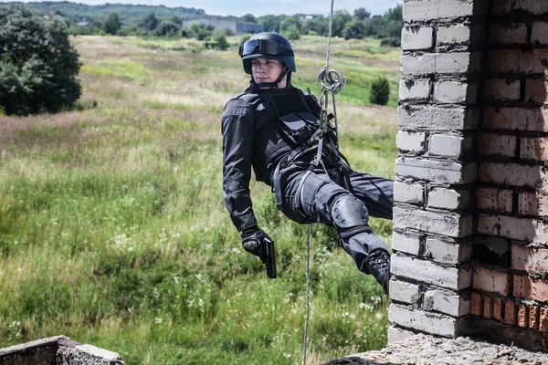 Polis operasyon saldırı — Stok fotoğraf