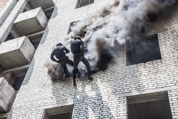 Operación de asalto SWAT — Foto de Stock