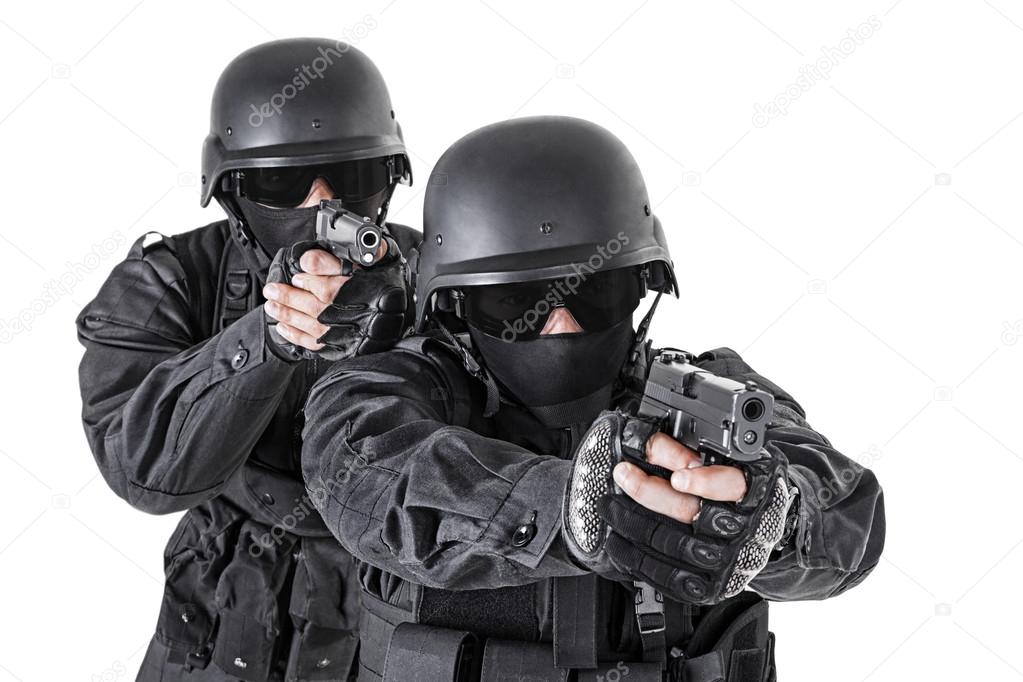 Spec ops officers SWAT