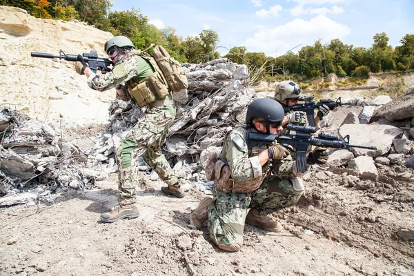 Equipo Navy SEAL — Foto de Stock