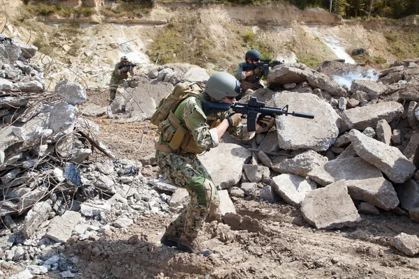 Equipo Navy SEAL — Foto de Stock