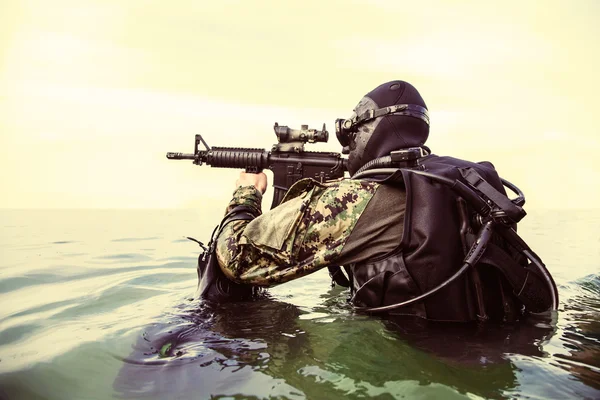 Navy Seal grodman — Stockfoto