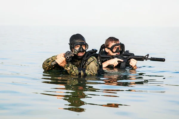 Ναυτικό Seal βατραχάνθρωποι — Φωτογραφία Αρχείου