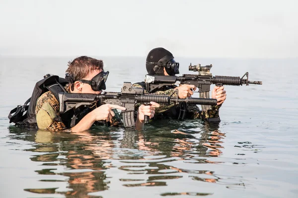 Navy Seal frogmen — Stockfoto