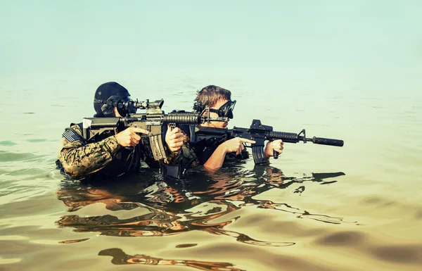 Navy SEAL frogmen — Stock Photo, Image