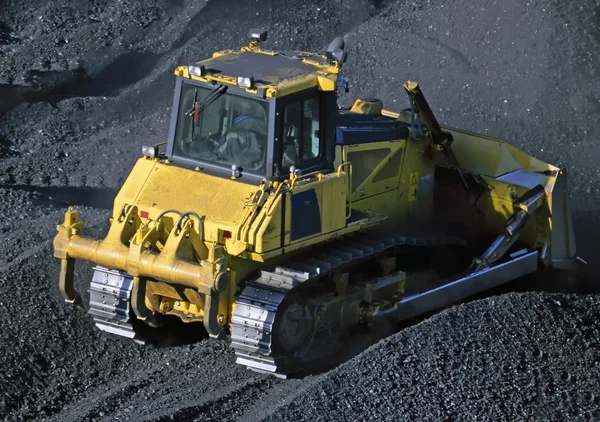 O bulldozer super poderoso, trator — Fotografia de Stock