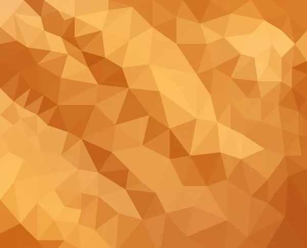 Orange Background Design Triangle Shapes In Mosaic Pattern Of Diamond