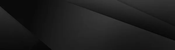 Schwarzer Abstrakter Hintergrund Mit Gestreiften Grauen Schichten Oder Metallmaterial Eleganten — Stockfoto