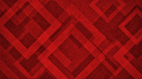 Abstract Red Background Design Diamond Square Shapes Layered Geometric Abstract — Stock Photo, Image