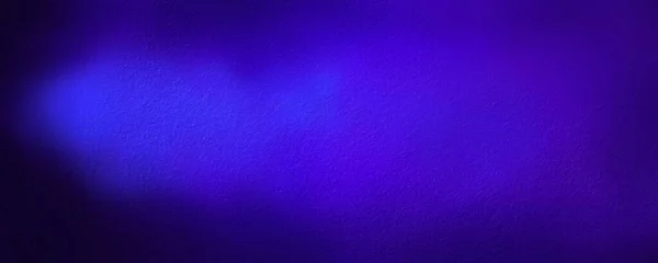 Fundo Azul Com Borda Preta Holofotes Abstratos Com Fumaça Nebulosa — Fotografia de Stock